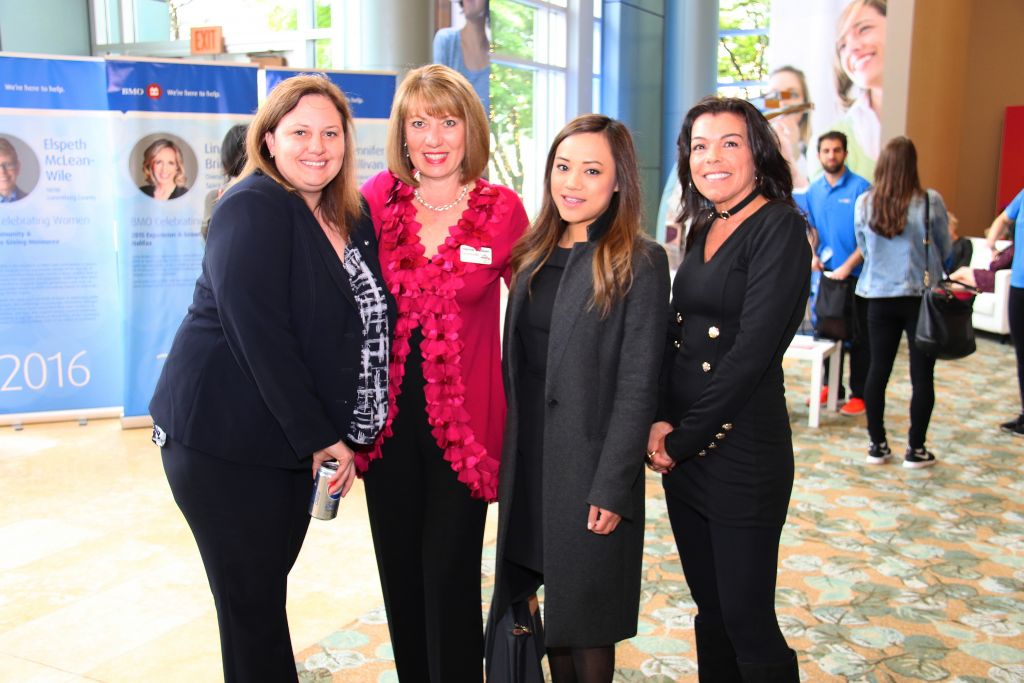 BMO Trade show Banner Backdrop Representatives | Inspire Innovate Influence Conference 2017 | Bank of Montreal BMO 200 | Vancouver Langley Surrey 2019 | Barbara Mowat EXCELerate 2020 | GroYourBiz
