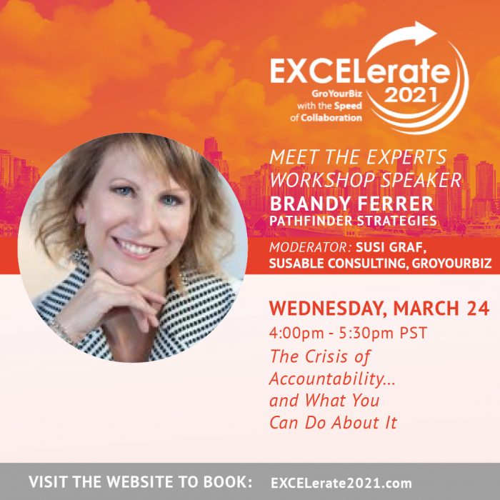 EXCELerate 2021 The Crisis of Accountability