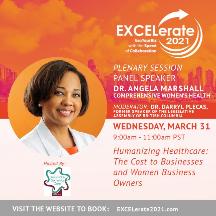 EXCELerate 2021 Humanizing Healthcare Dr. Angela Marshall